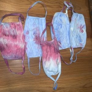 Tie dye mask